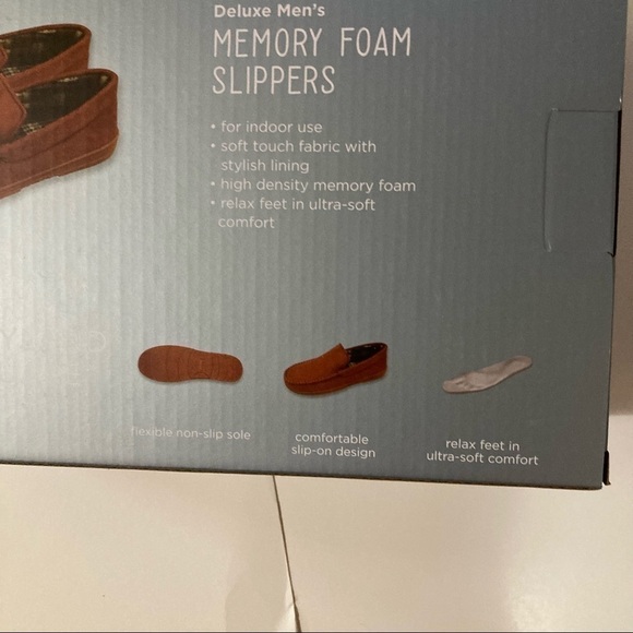 Wayland square memory foam slippers - Picture 4 of 7